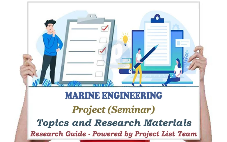 Marine Engineering Project Topics for Final Year Students